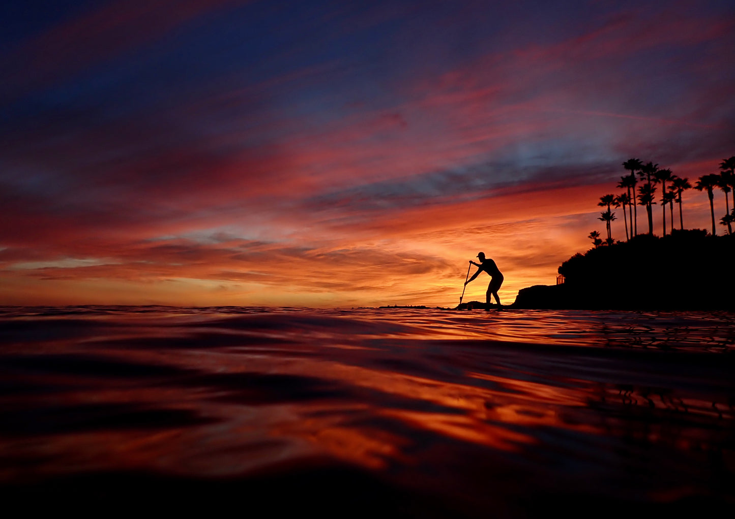 Sunset Paddle Bliss